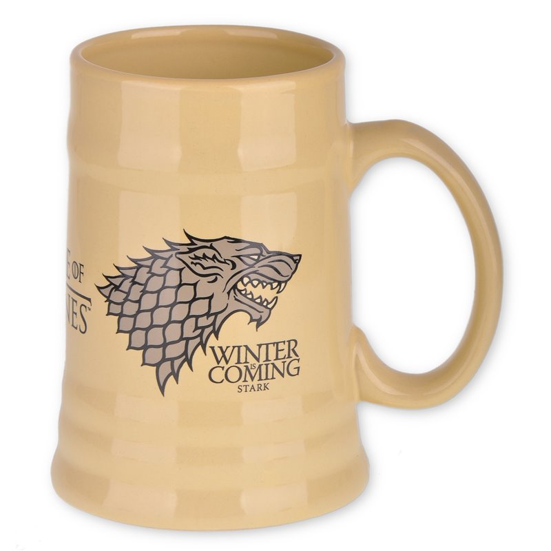 Keramický korbel Game of Thrones - House Stark