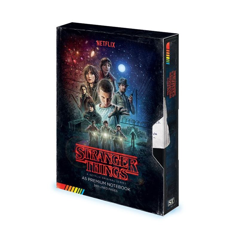 Zápisník Stranger Things - VHS